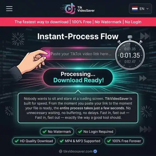 Mabilis na Pagproseso — I-download sa Ilang Segundo