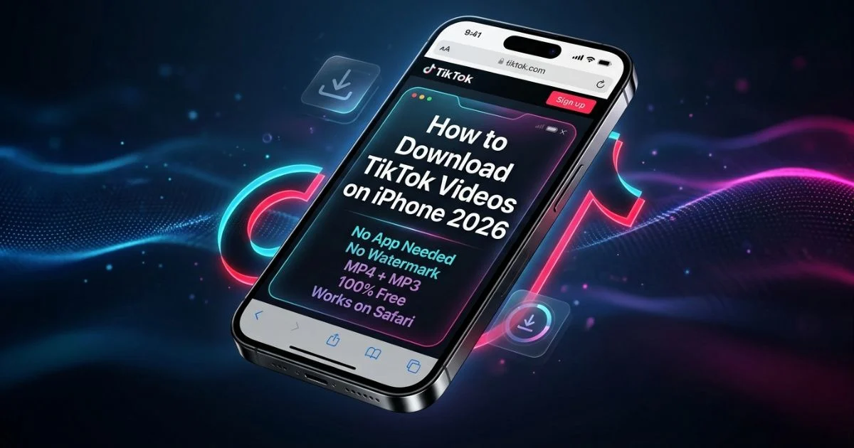 How to Download TikTok Videos on iPhone in 2026 — Without Any App